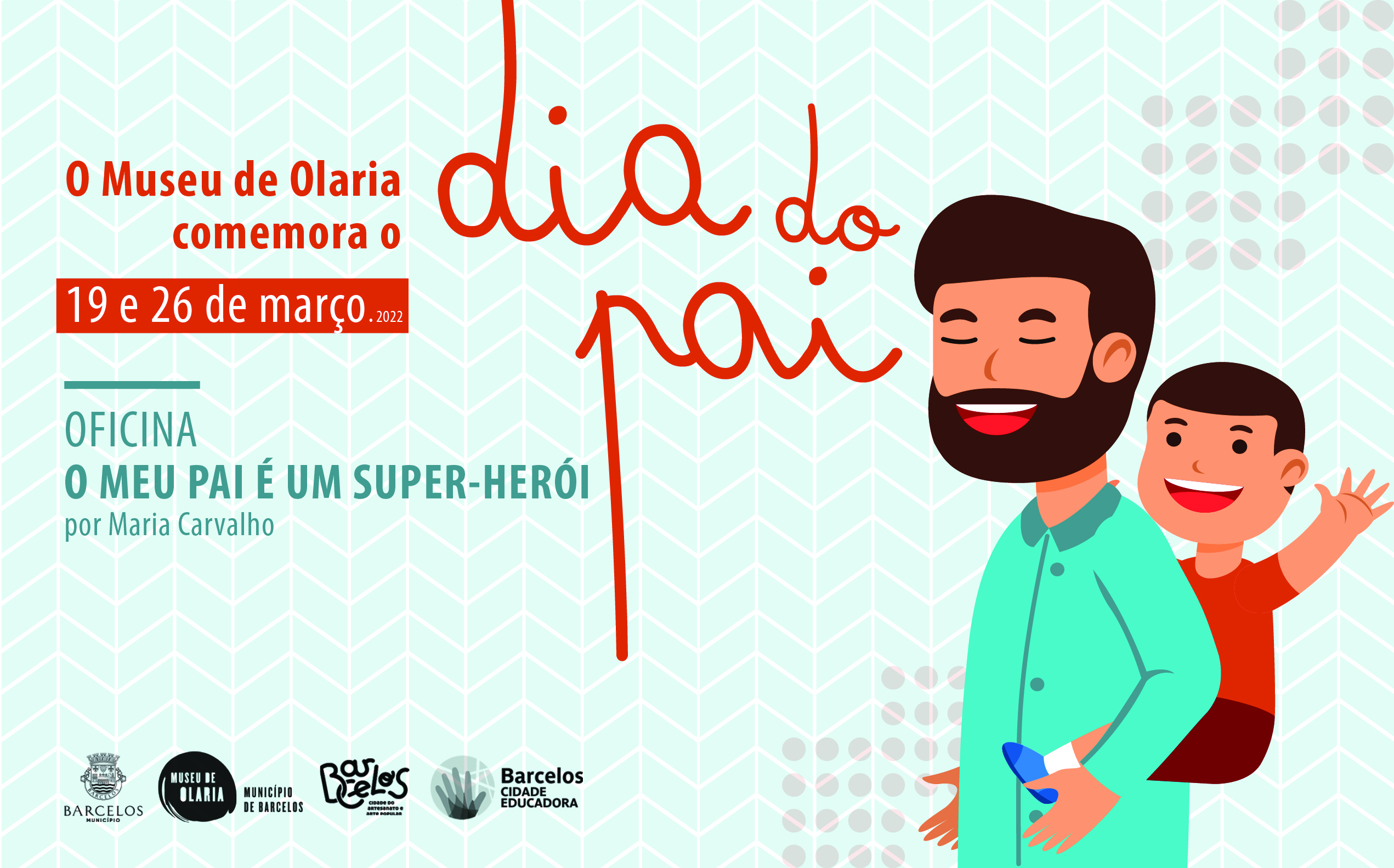 Celebra o Dia do Pai de uma maneira diferente, no Museu de Olaria