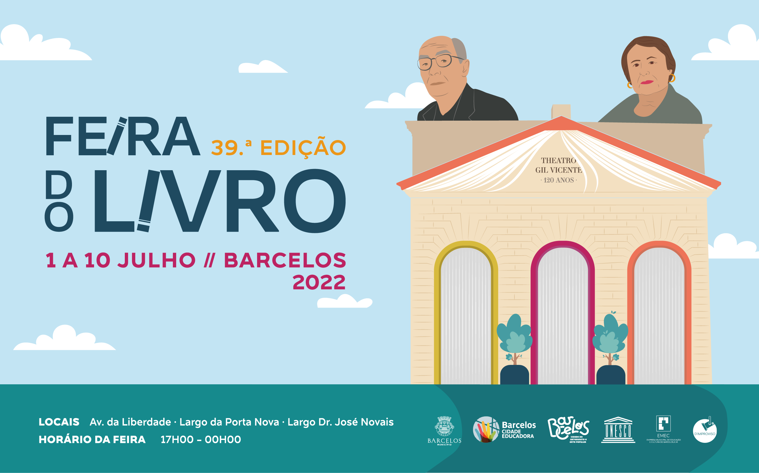 Feira do Livro de Barcelos com concerto de Salvador Sobral