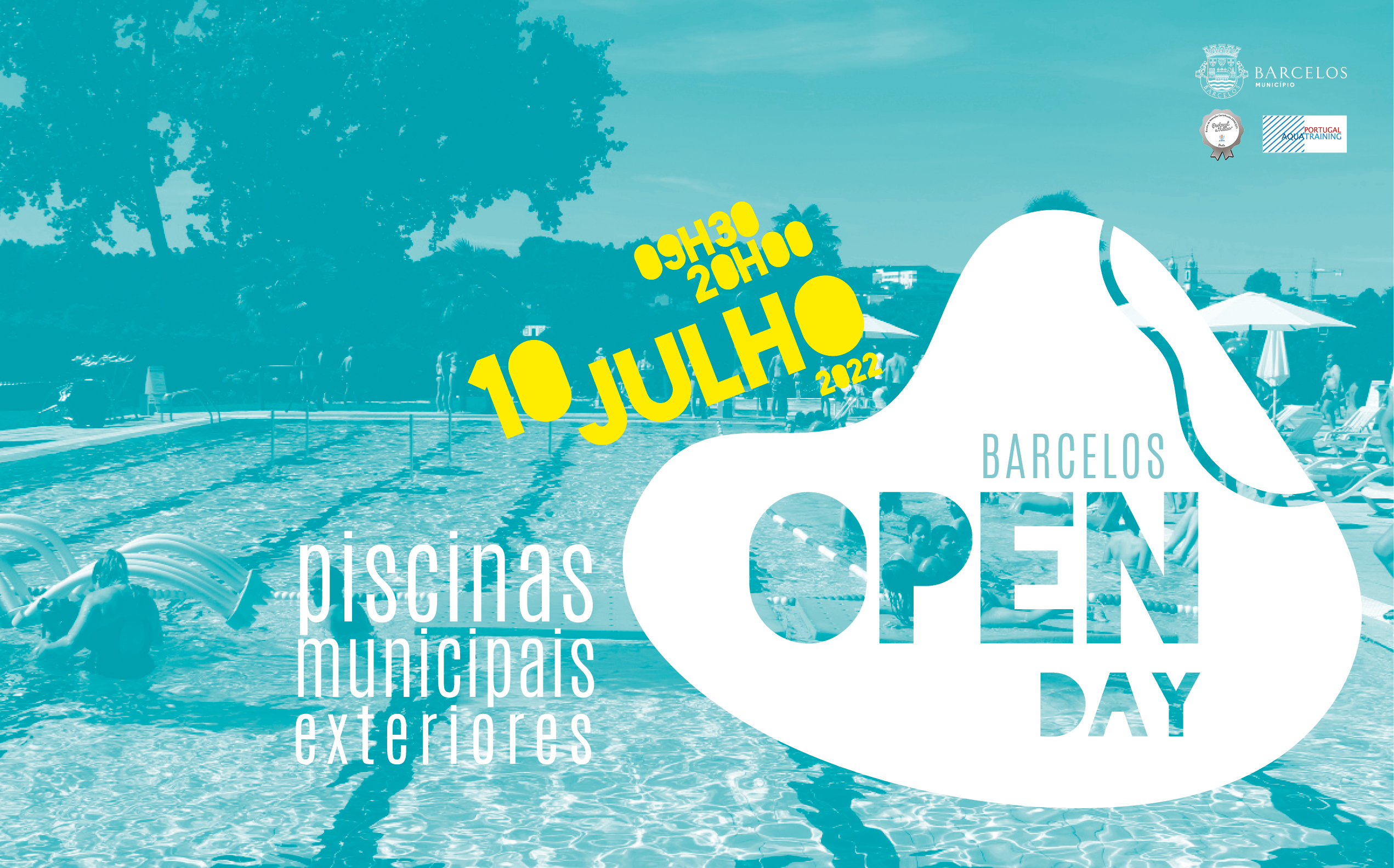 Domingo com Open Day e muita animação nas Piscinas Municipais