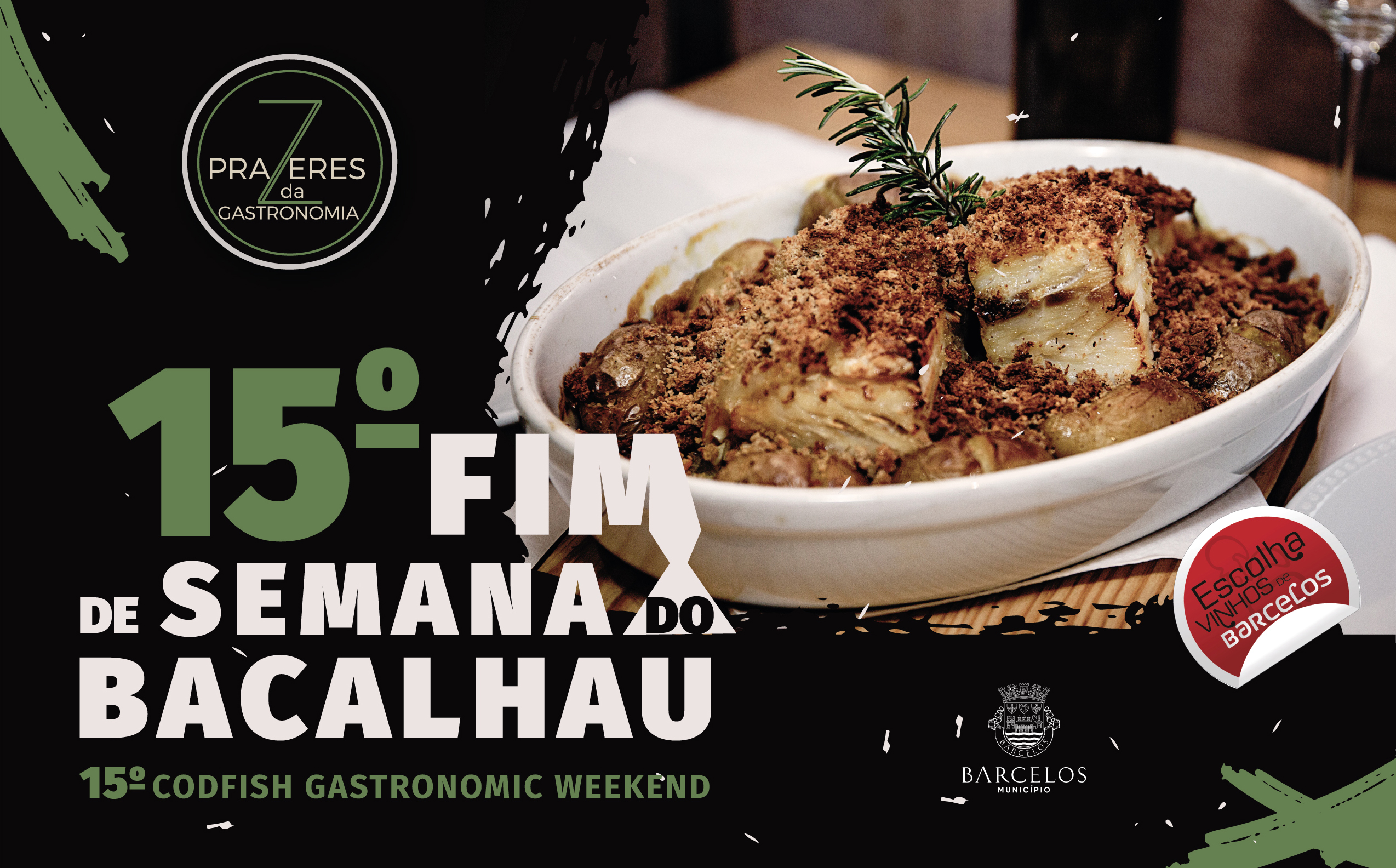 Fins de semana gastronómicos voltam com o Bacalhau