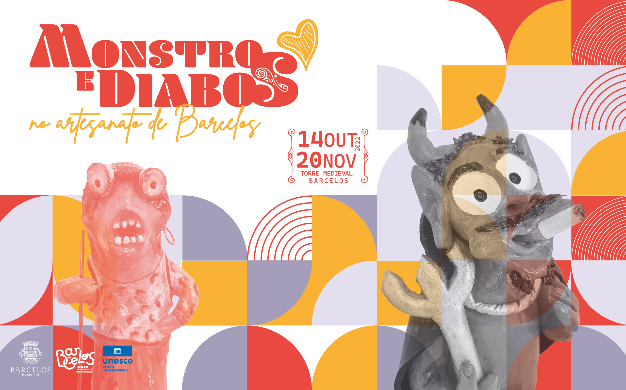 “Monstros e Diabos no Artesanato de Barcelos” na Torre Medieval