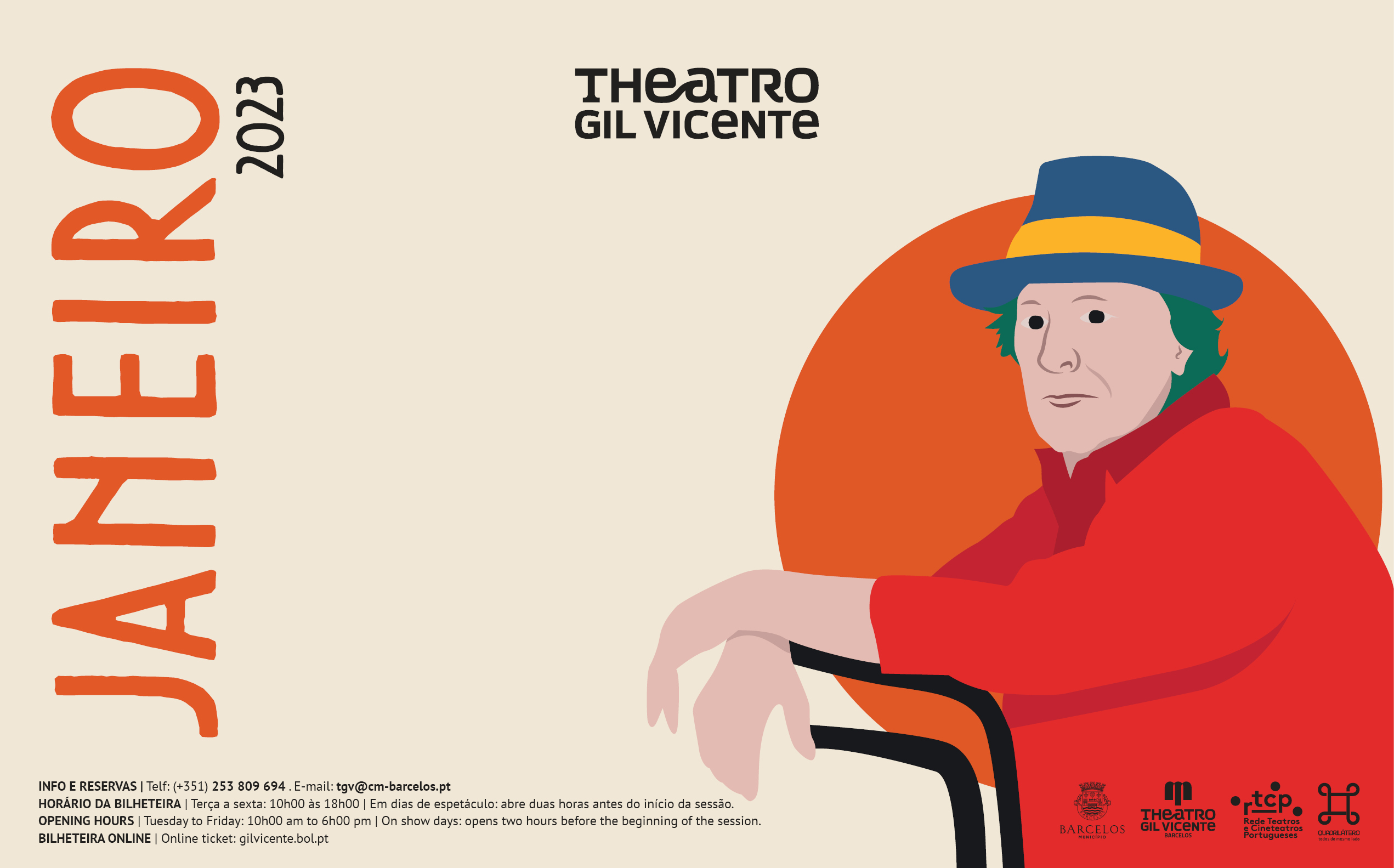 Theatro Gil Vicente inicia 2023 com programação especial