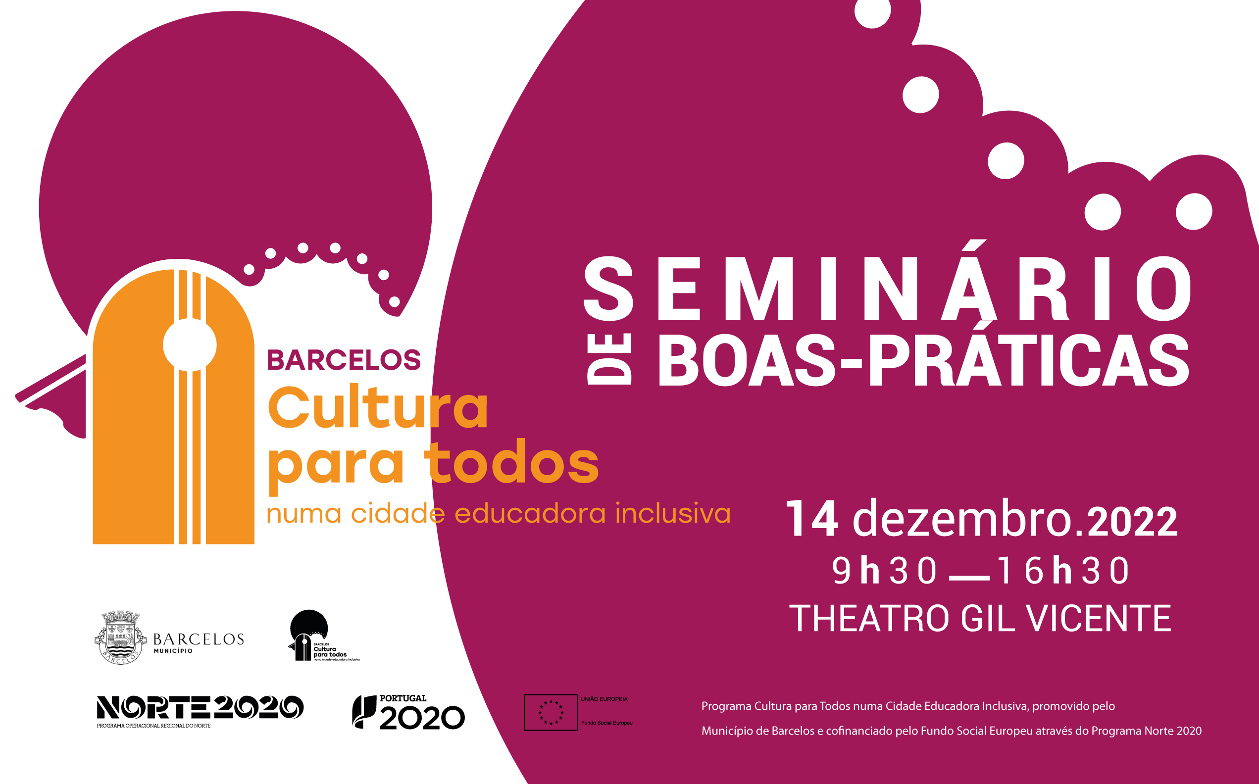 Seminário de Boas-Práticas do Programa Cultura para Todos numa Cidade Educadora Inclusiva