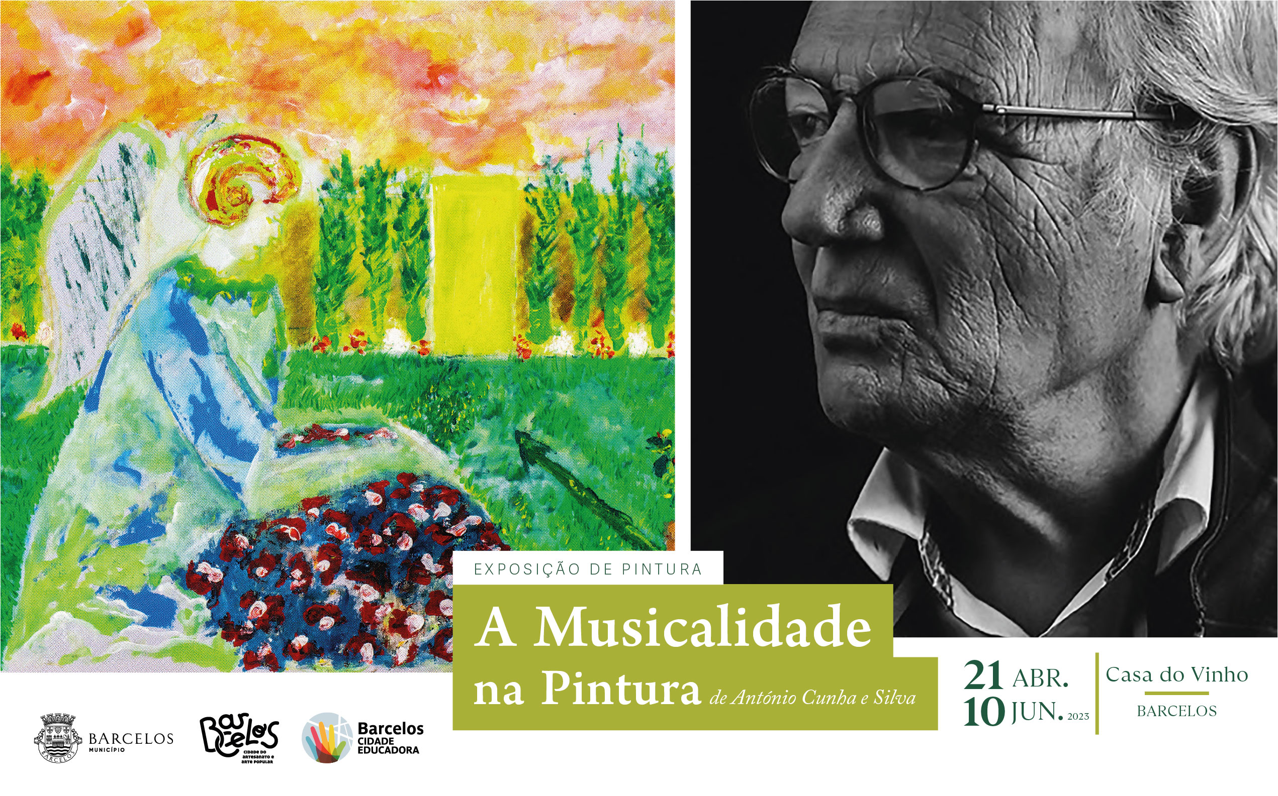 A Musicalidade na Pintura”, de António Cunha e Silva