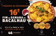 fim de semana do bacalhau em 46 restaurantes