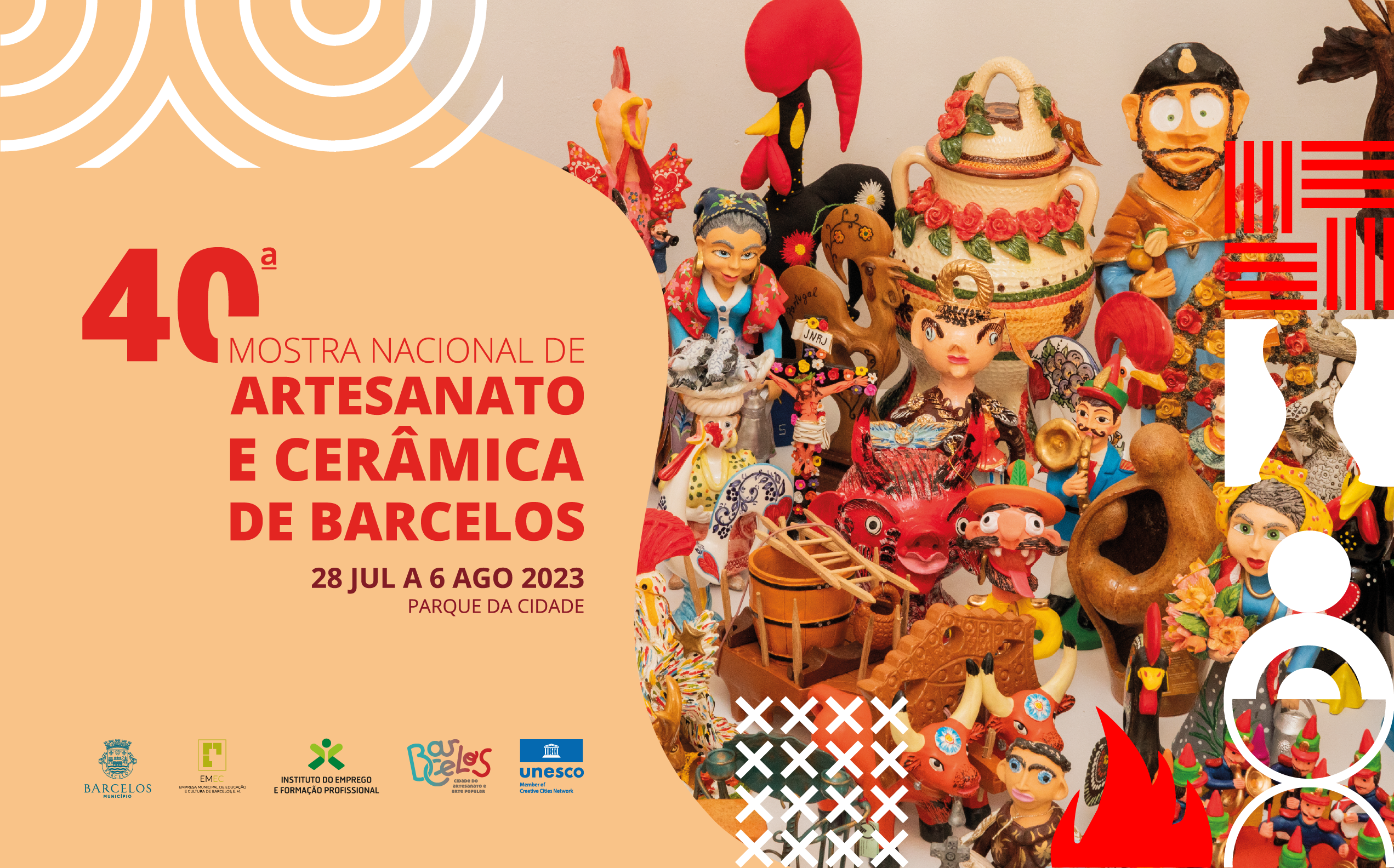 Mostra Nacional de Artesanato e Cerâmica de Barcelos abre portas a 28 de julho