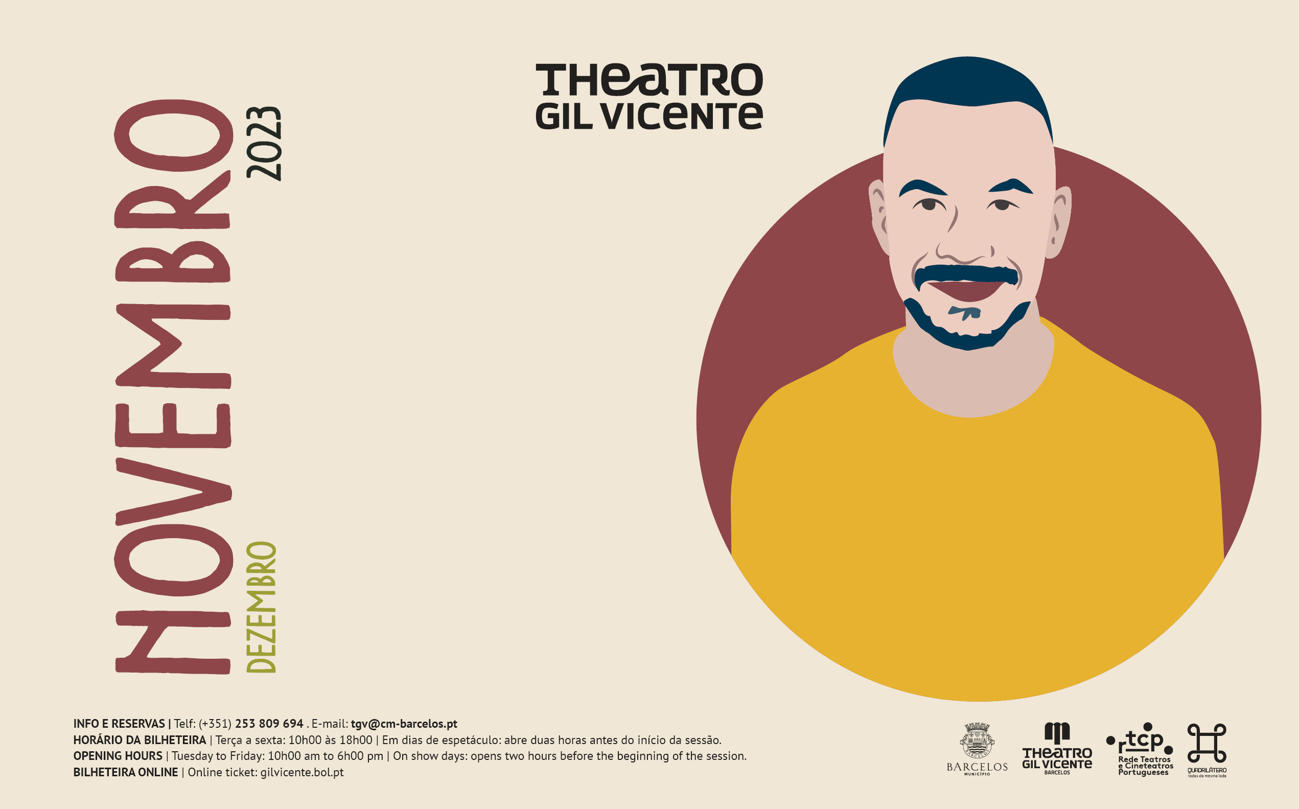 Theatro Gil Vicente até ao fim do ano com 25 espetáculos