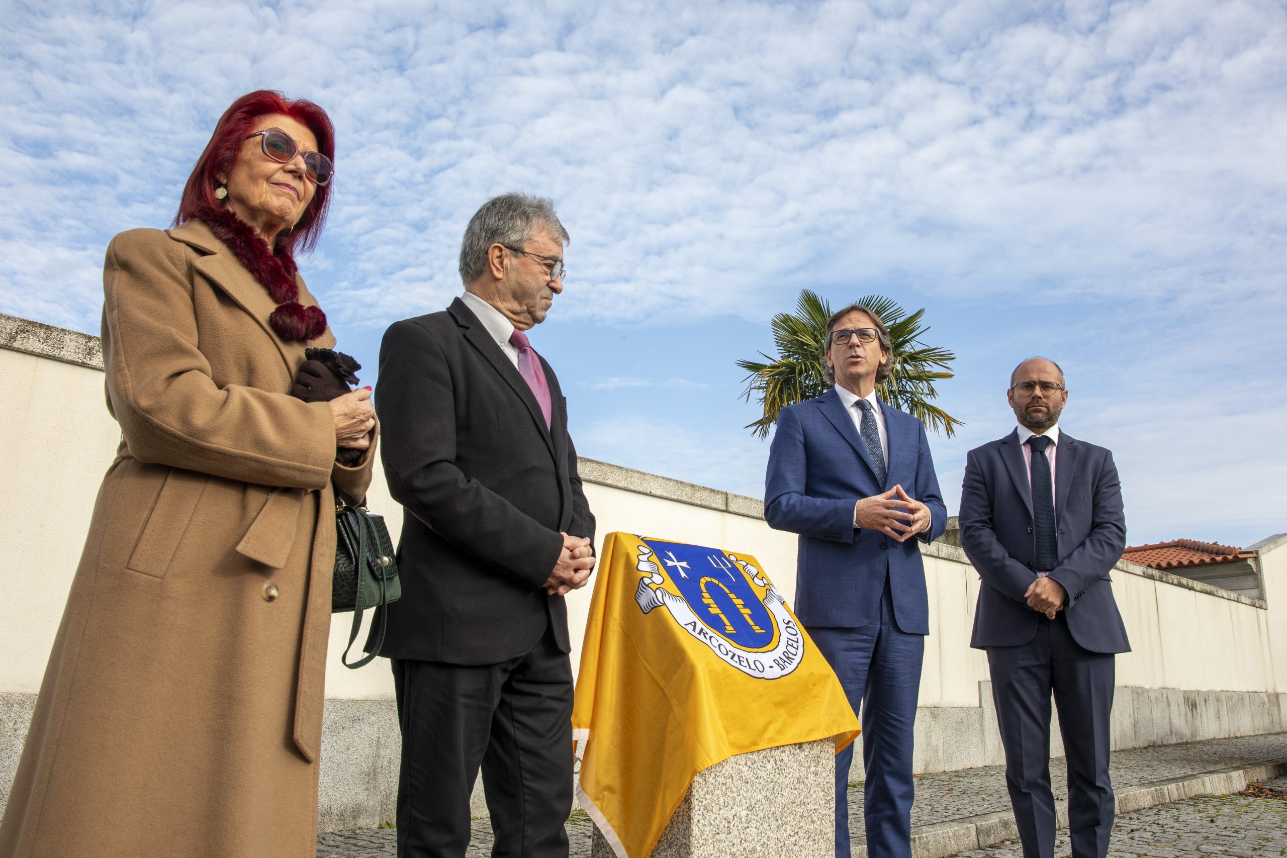 Presidente da Câmara participa em homenagem a um presidente de Junta de Arcozelo