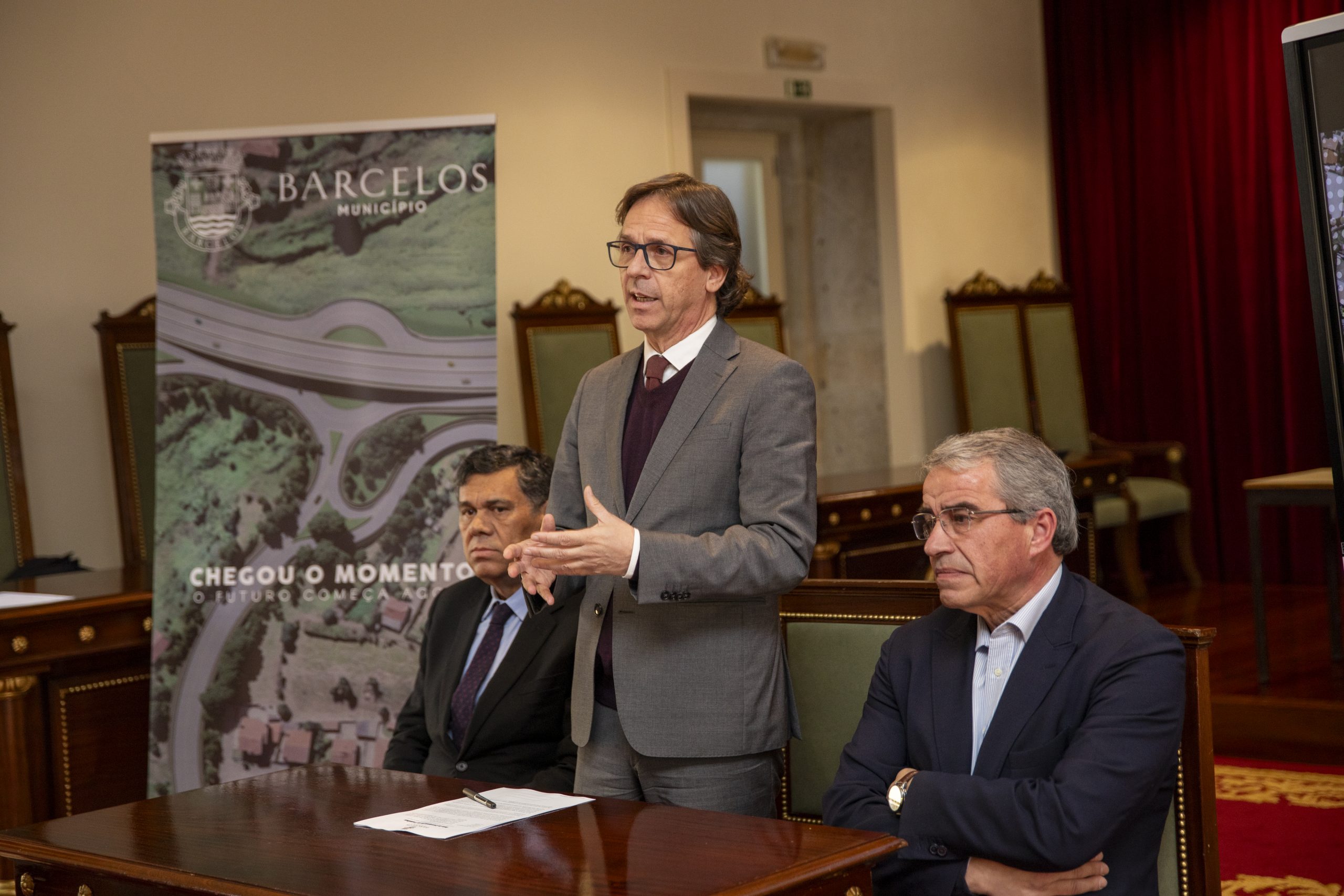 Obra de fecho da Circular Urbana de Barcelos arrancou hoje